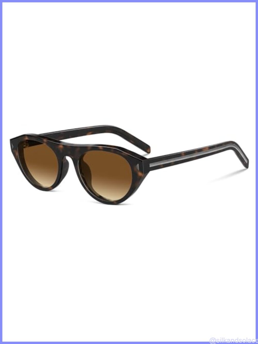 Retro Oval Sunglasses UV400 Lightweight Narrow 90s Vintage Designer Cateye